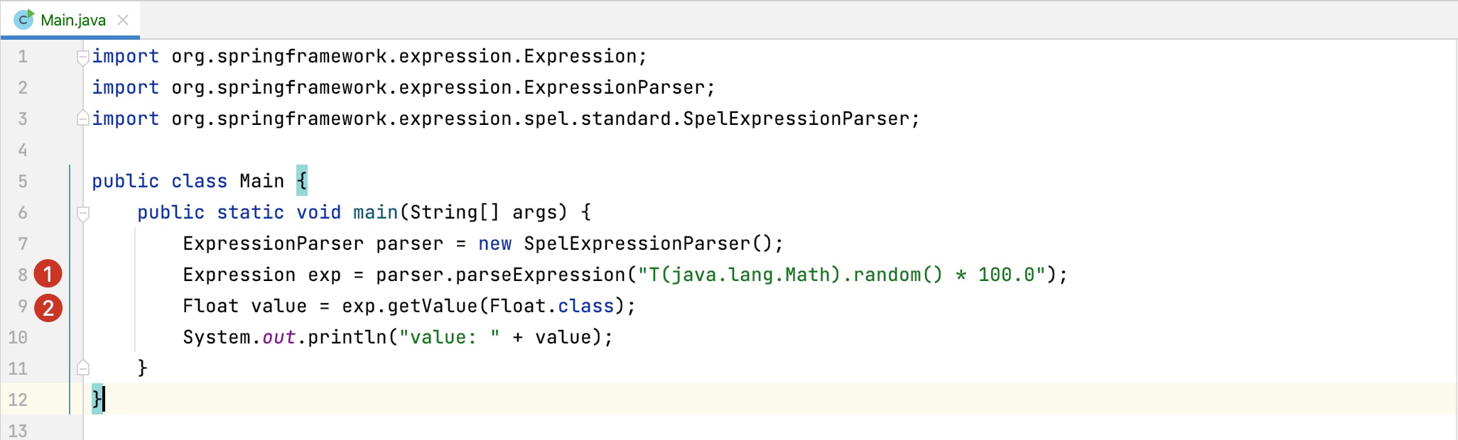 图10-2 Debug的表达式代码